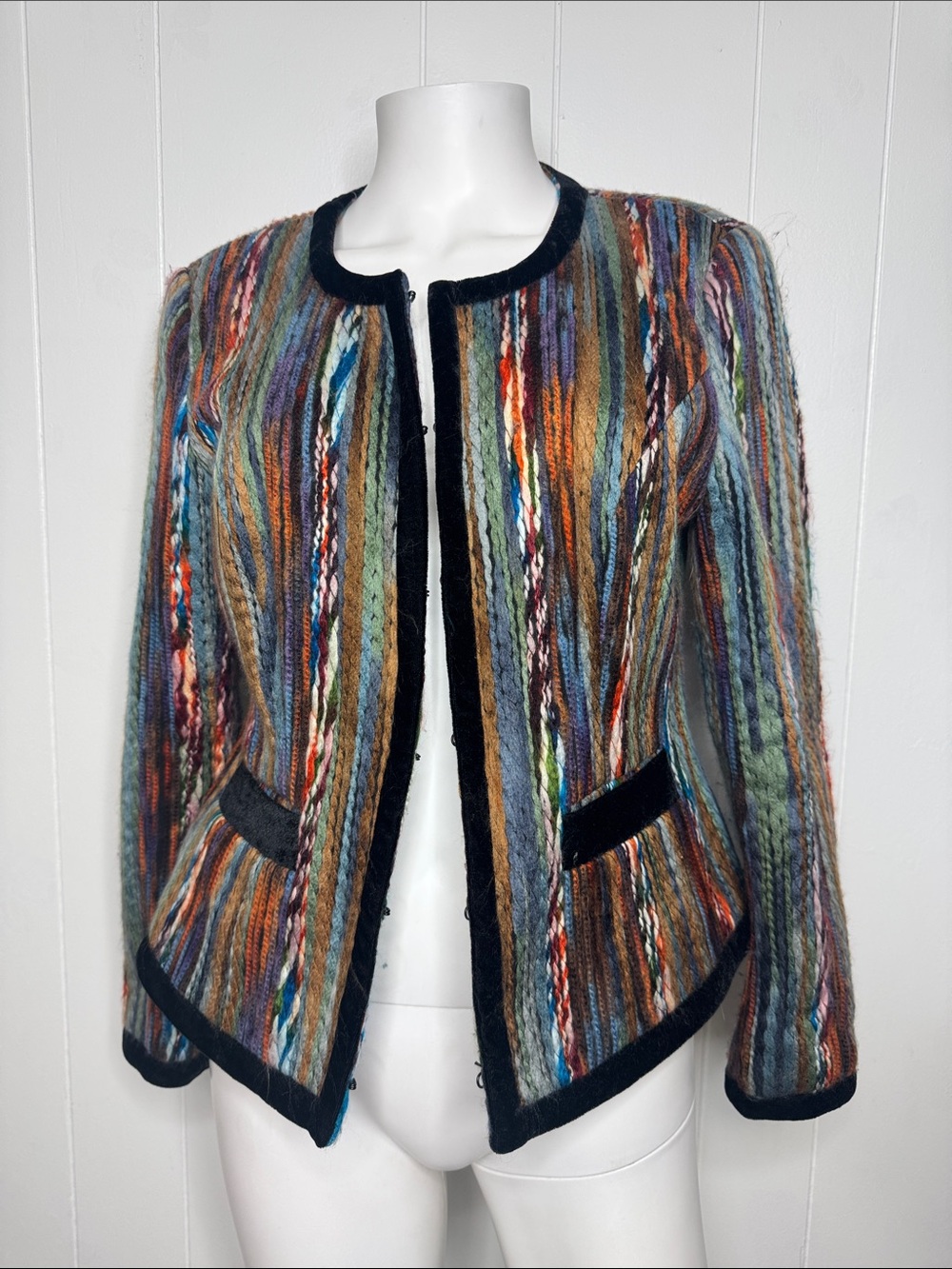 Katherine New York colorful coat jacket P M